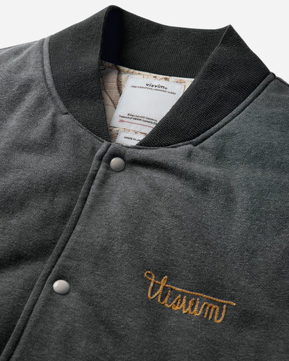 visvim Varsity Era Down Jkt Black Coats and Jackets Down Jackets 0126105013015 1