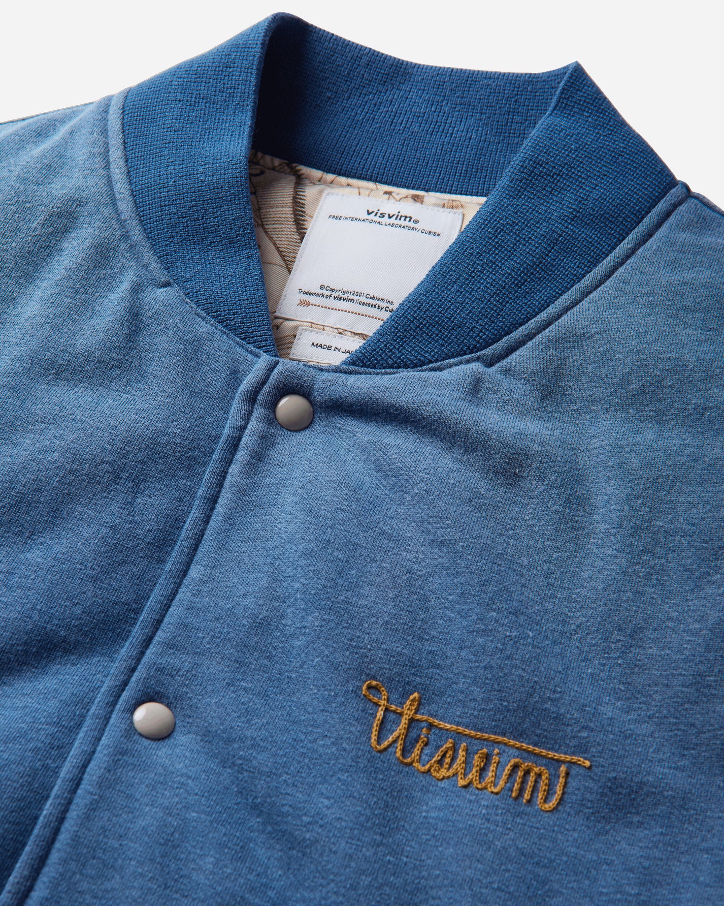 visvim Varsity Era Down Jkt Lt Indigo Coats and Jackets Down Jackets 0126105013015 2