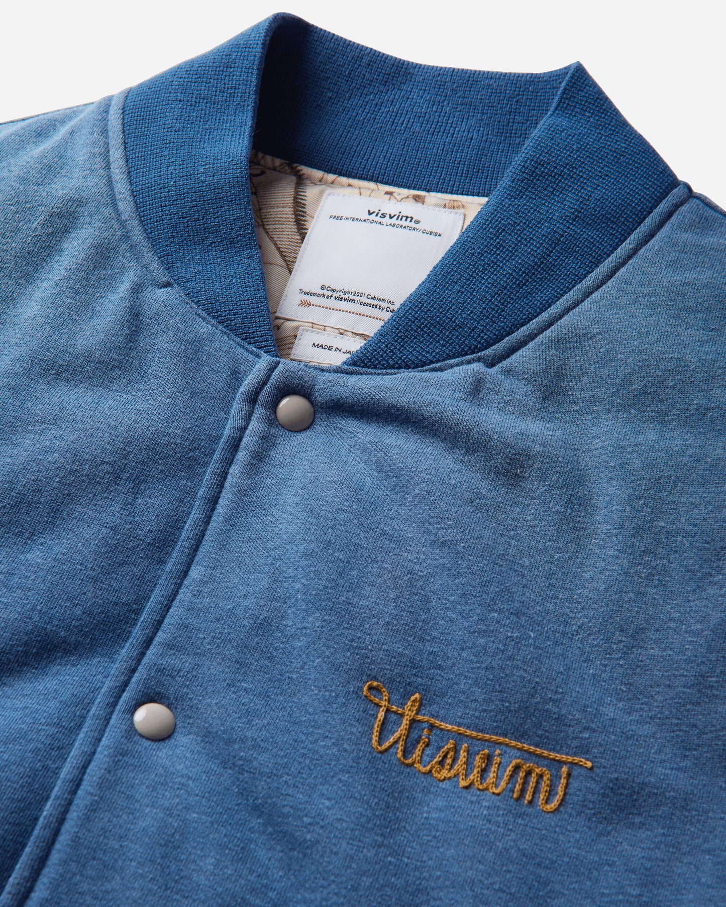 visvim Varsity Era Down Jkt Lt Indigo Coats and Jackets Down Jackets 0126105013015 2