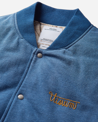 visvim Varsity Era Down Jkt Lt Indigo Coats and Jackets Down Jackets 0126105013015 2