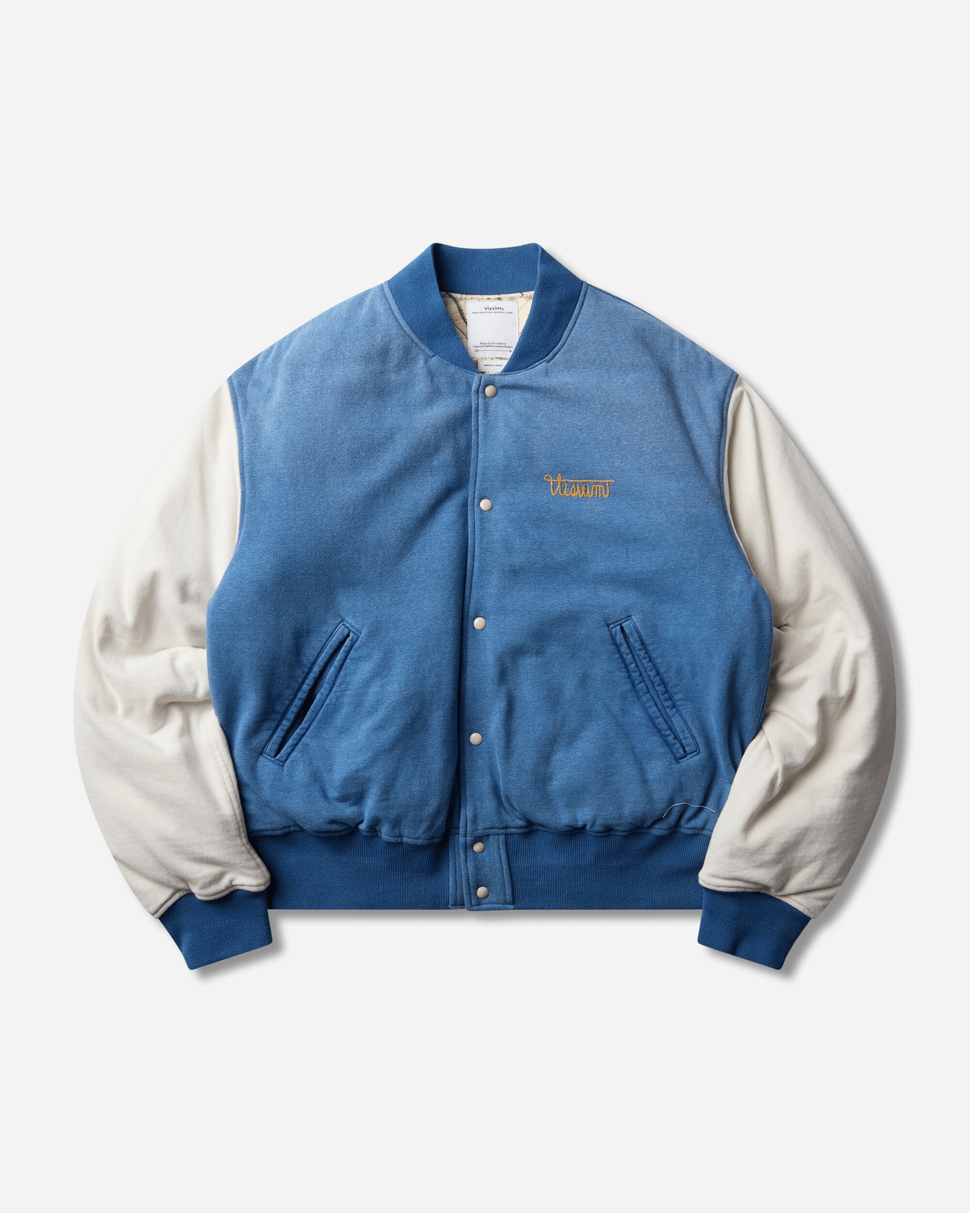 visvim Varsity Era Down Jkt Lt Indigo Coats and Jackets Down Jackets 0126105013015 2