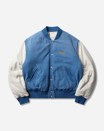 visvim Varsity Era Down Jkt Lt Indigo Coats and Jackets Down Jackets 0126105013015 2