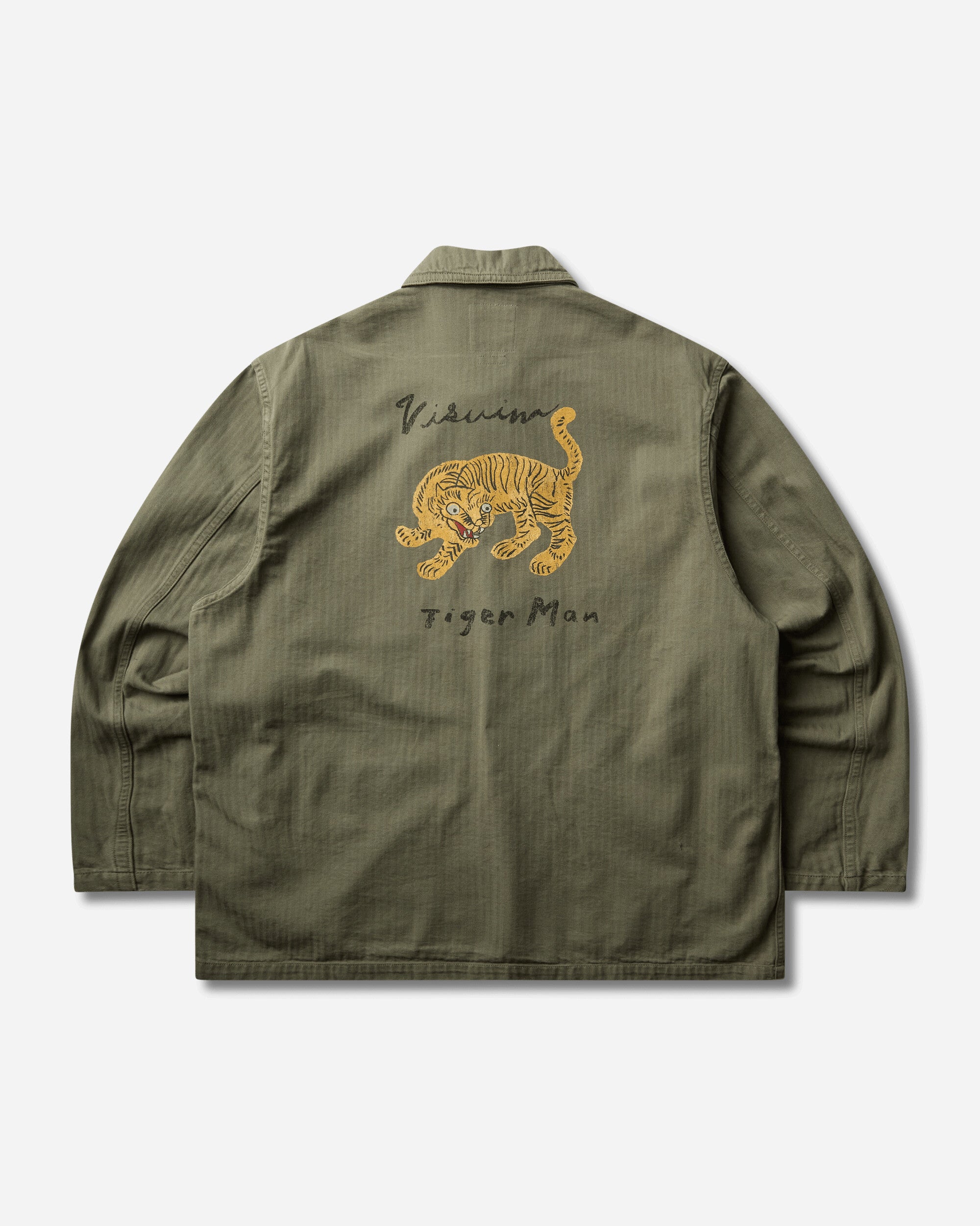 visvim Baker Ut.Jkt Olive Coats and Jackets Jackets 0126205013023 OLV