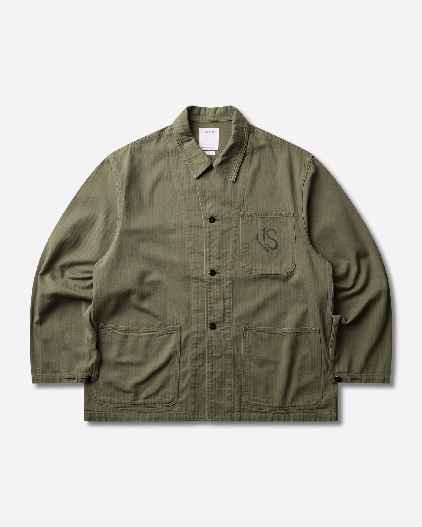 visvim Baker Ut.Jkt Olive Coats and Jackets Jackets 0126205013023 OLV