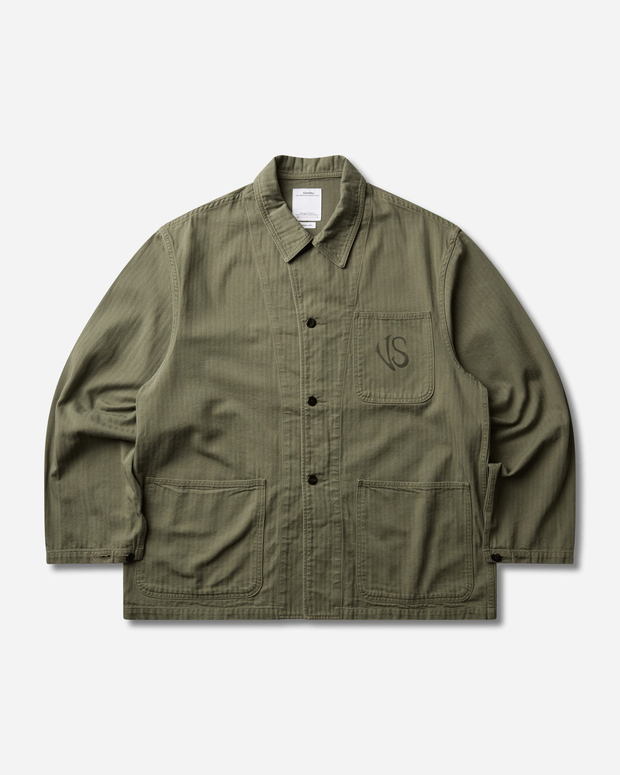 visvim Baker Ut.Jkt Olive Coats and Jackets Jackets 0126205013023 OLV