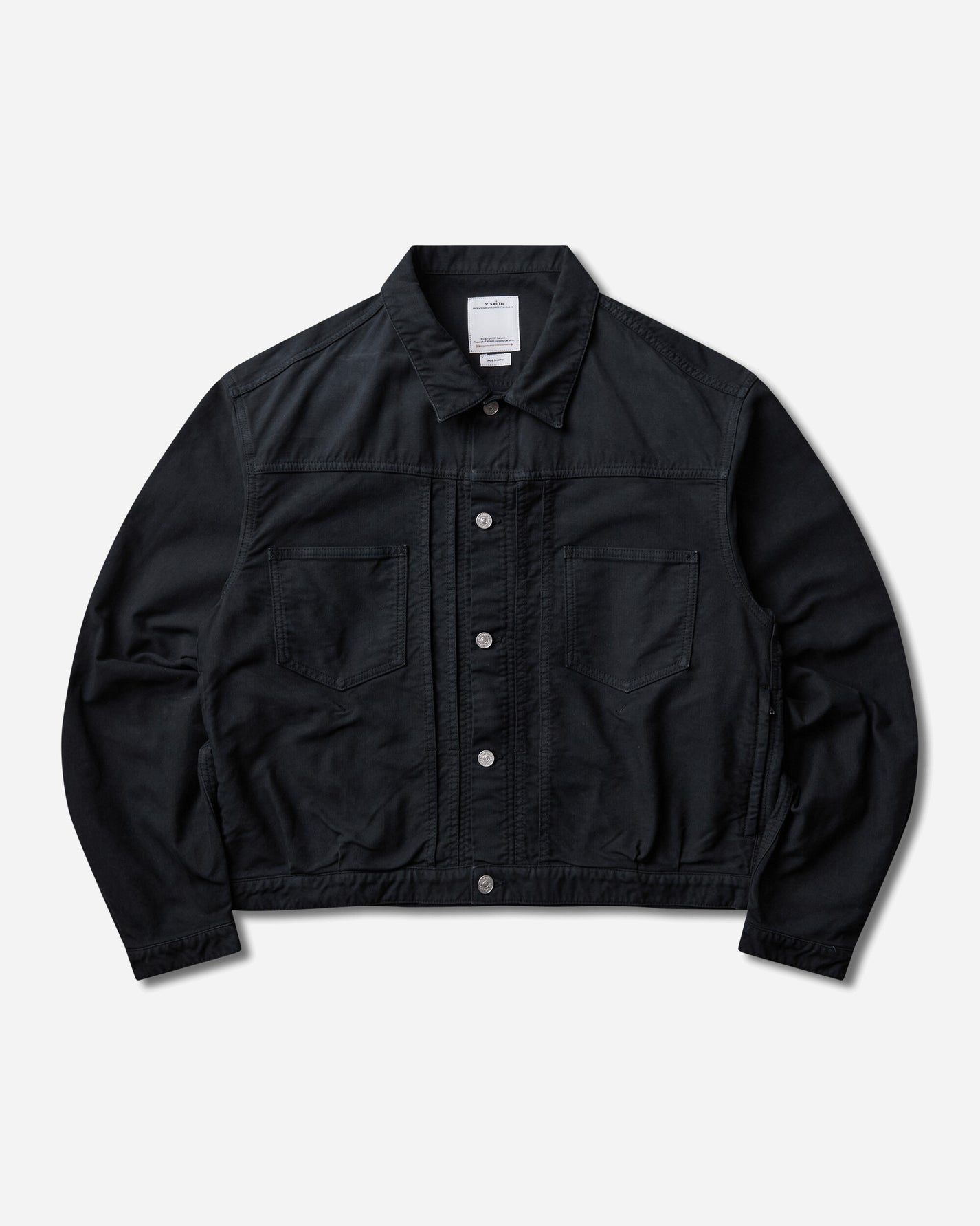 visvim Chore Jkt G.Cords Black Coats and Jackets Jackets 0126305013002 BLACK