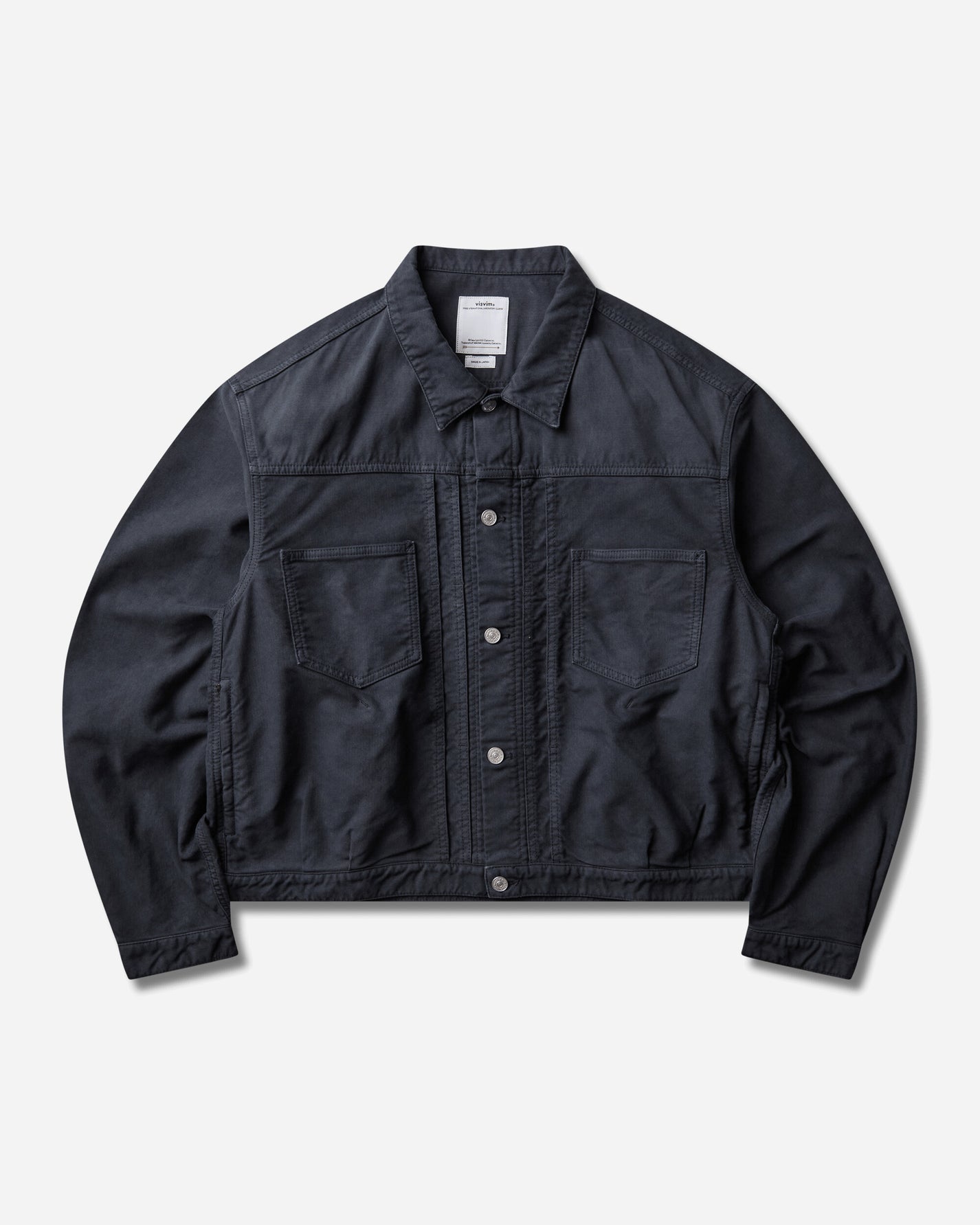 visvim Chore Jkt G.Cords Navy Coats and Jackets Jackets 0126305013002 NAVY