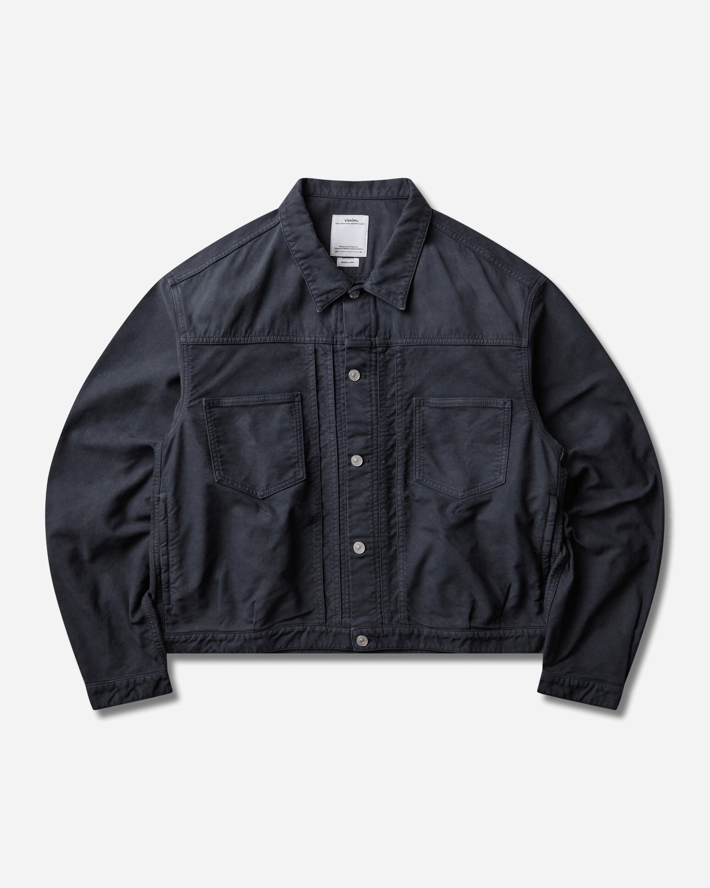 visvim Chore Jkt G.Cords Navy Coats and Jackets Jackets 0126305013002 NAVY
