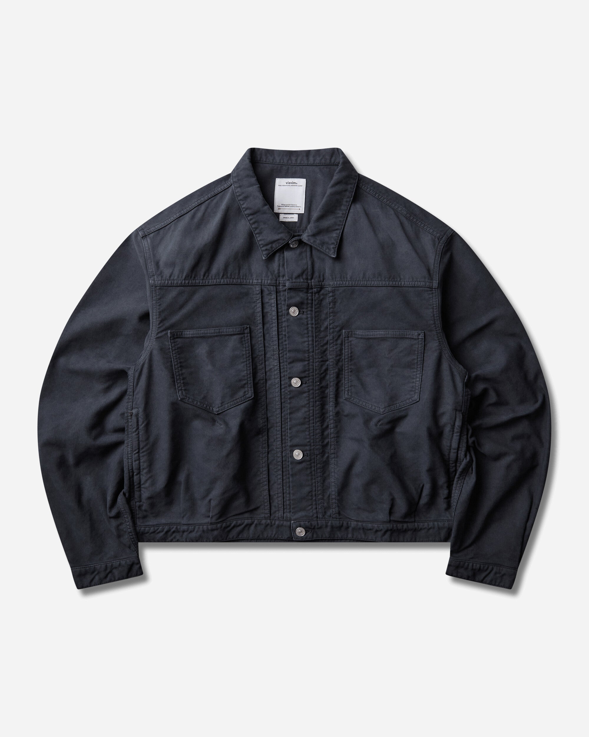 visvim Chore Jkt G.Cords Navy Coats and Jackets Jackets 0126305013002 NAVY