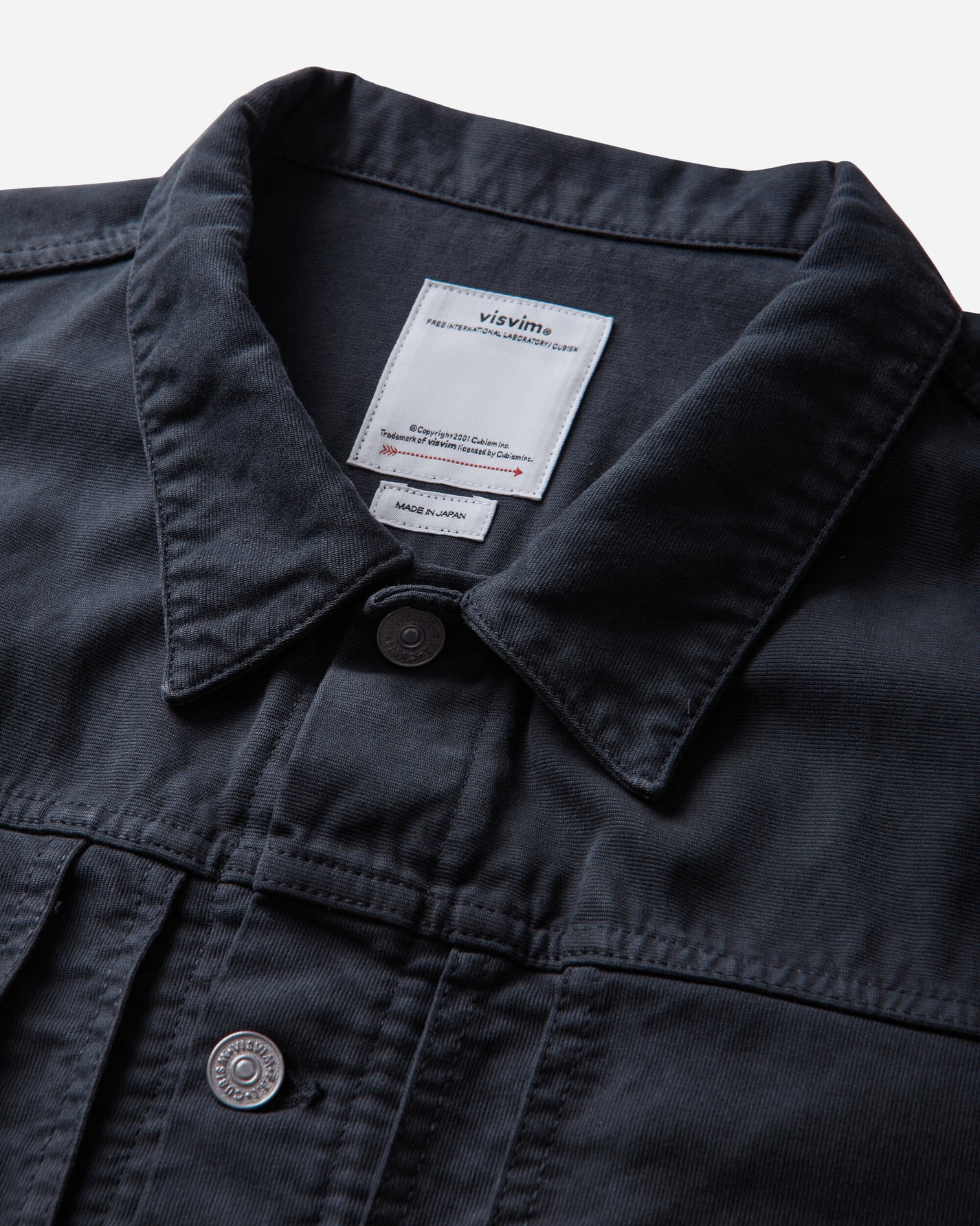 visvim Chore Jkt G.Cords Navy Coats and Jackets Jackets 0126305013002 NAVY