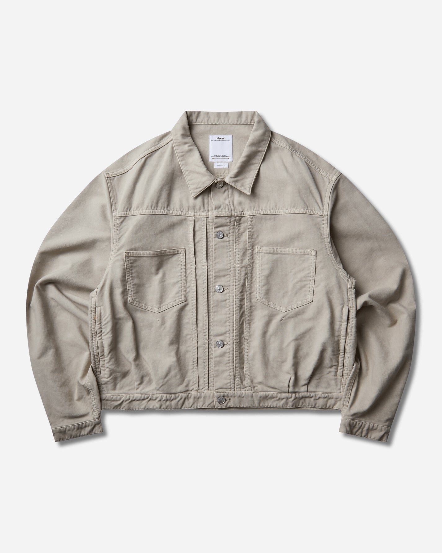 visvim Chore Jkt G.Cords Ivory Coats and Jackets Jackets 0126305013002 IVORY