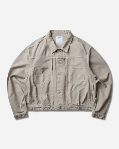 visvim Chore Jkt G.Cords Ivory Coats and Jackets Jackets 0126305013002 IVORY