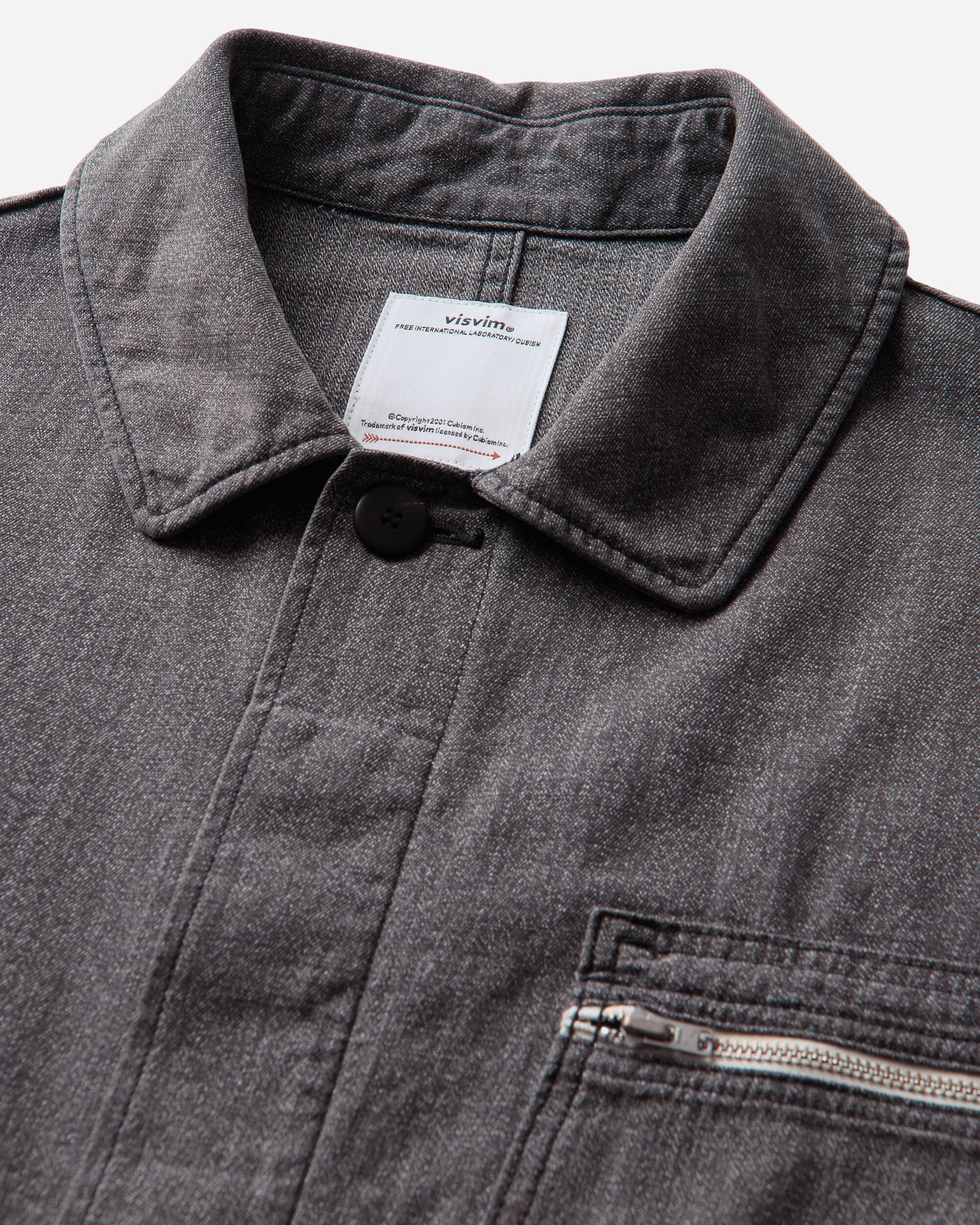 visvim Eclair Coverall Grey Coats and Jackets Jackets 0126205013019 GRY