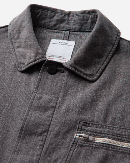 visvim Eclair Coverall Grey Coats and Jackets Jackets 0126205013019 GRY