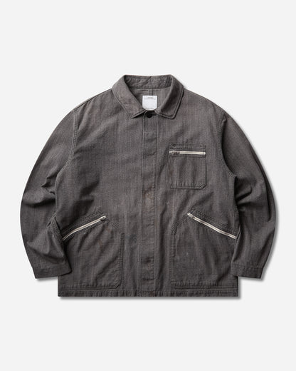 visvim Eclair Coverall Grey Coats and Jackets Jackets 0126205013019 GRY