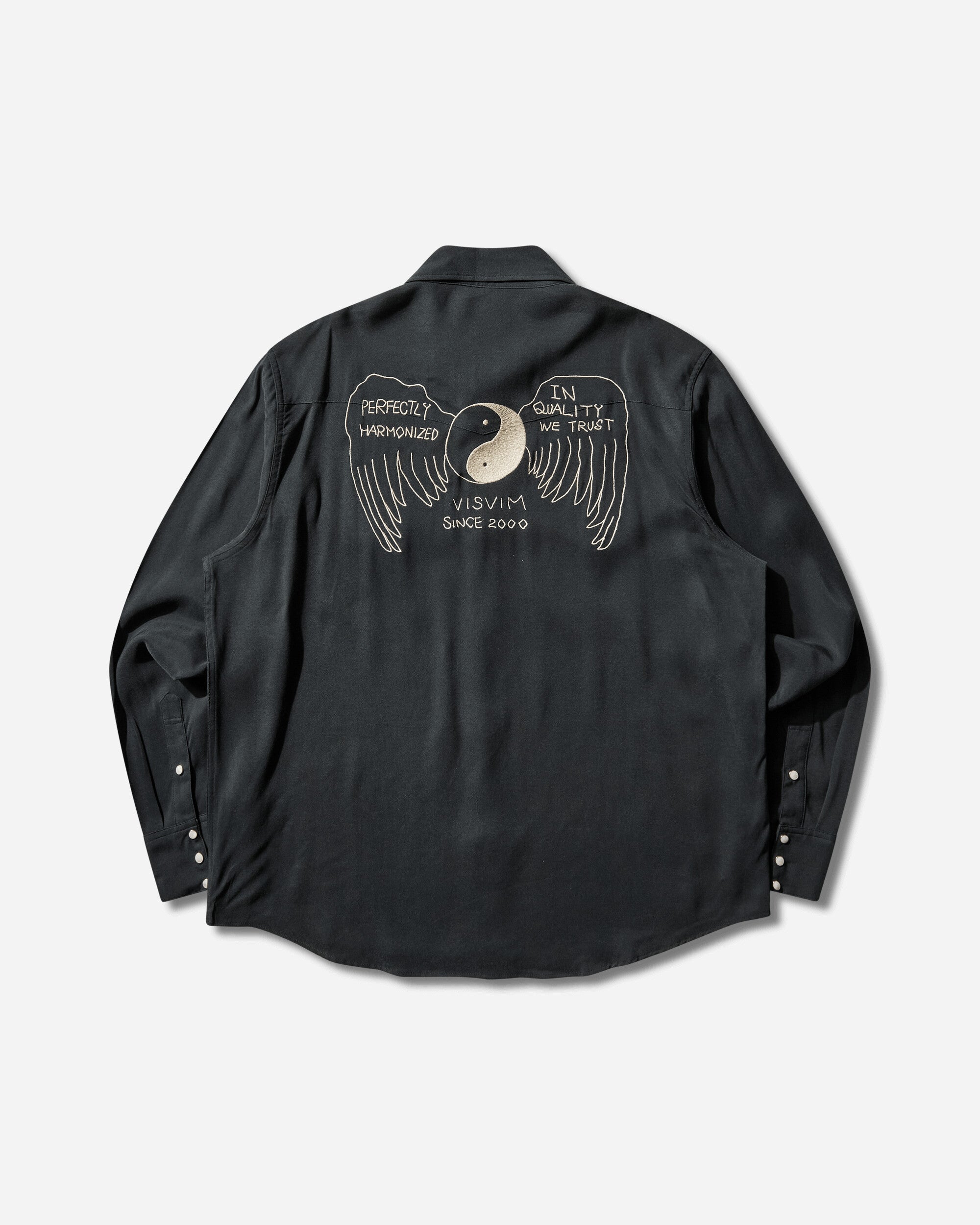visvim Four Corners L/S Black Shirts Longsleeve Shirt 0126105011008 1