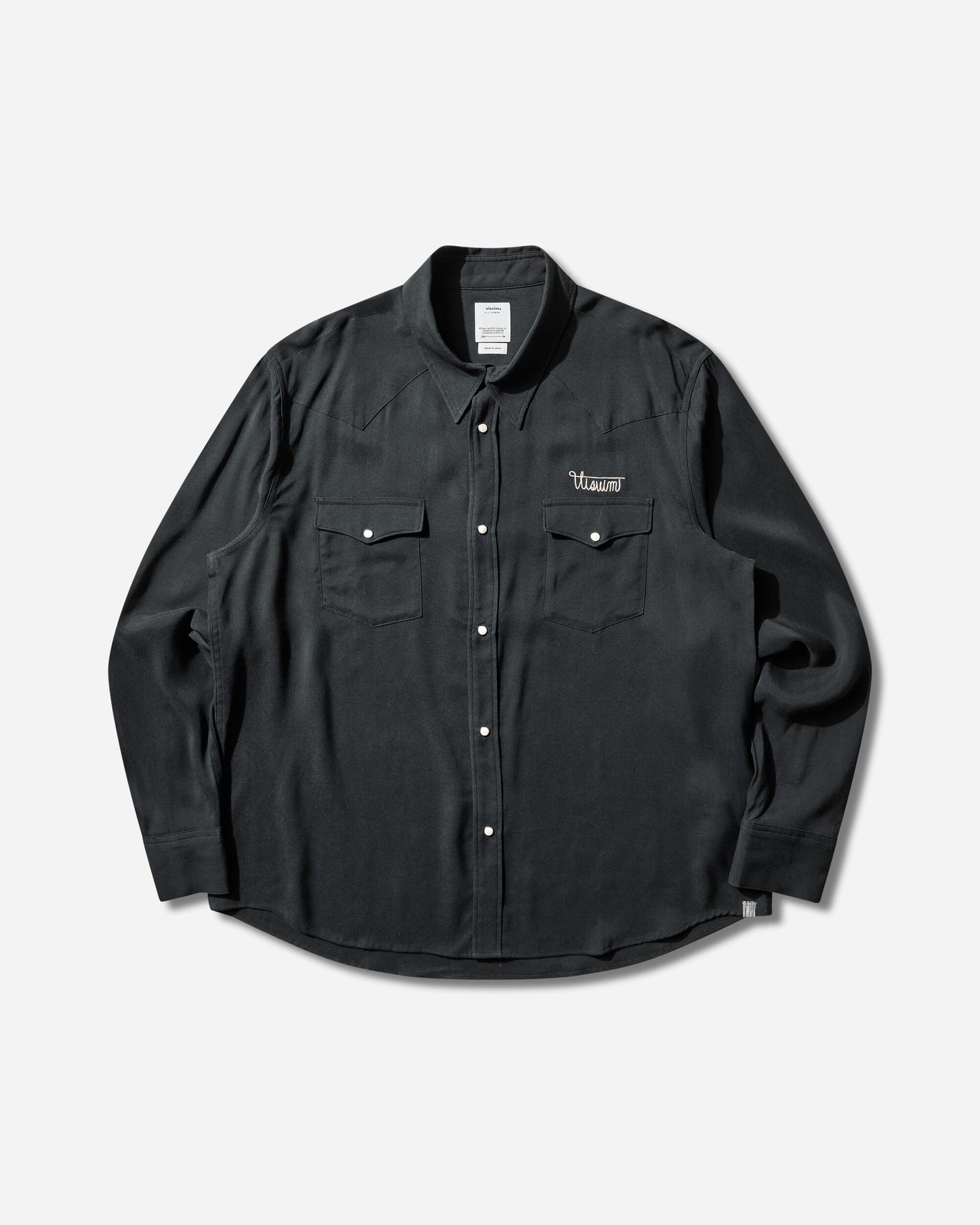 visvim Four Corners L/S Black Shirts Longsleeve Shirt 0126105011008 1