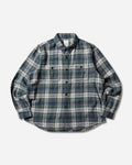 visvim Larrikan Check L/S Green Shirts Longsleeve Shirt 0126105011014 1