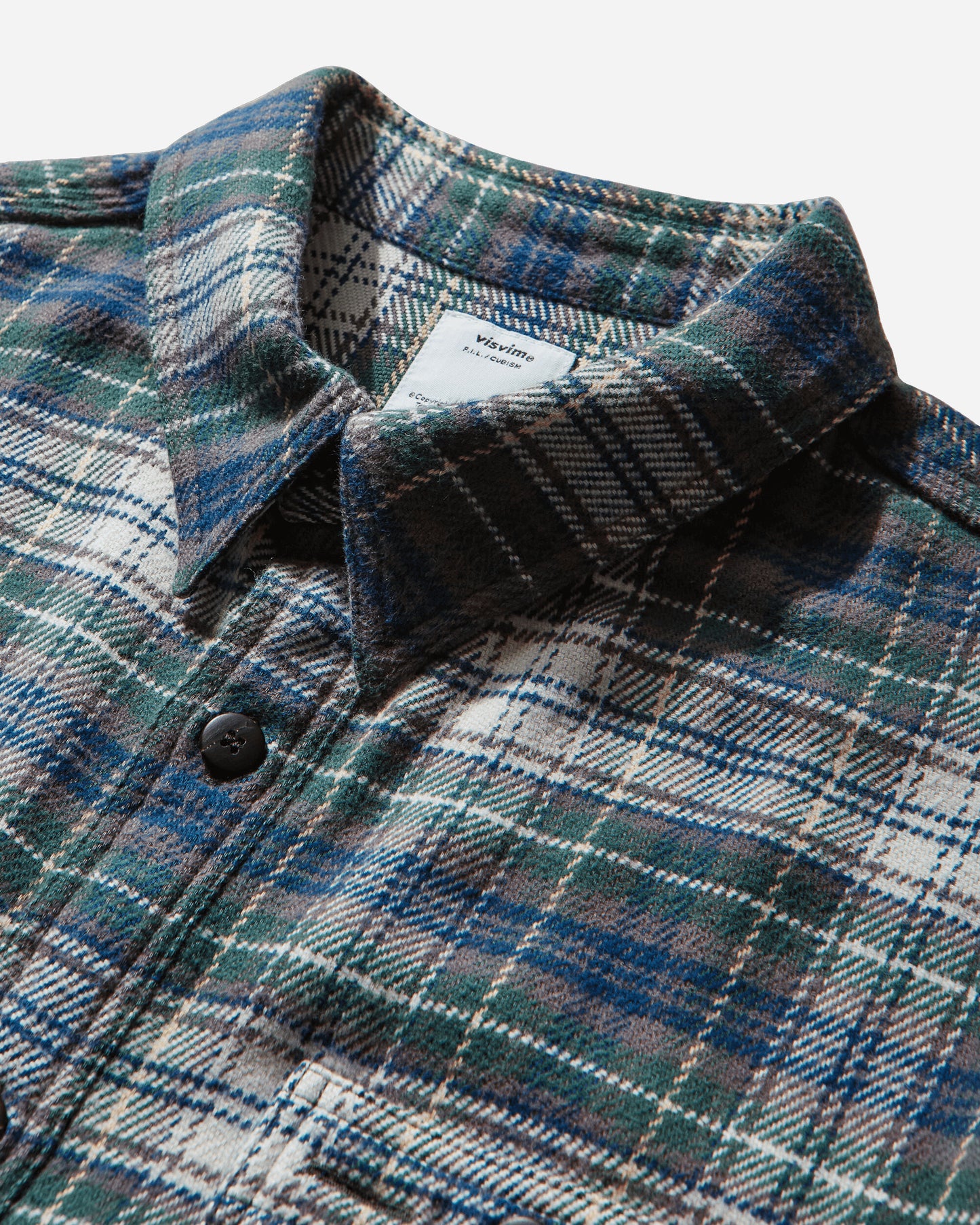 visvim Larrikan Check L/S Green Shirts Longsleeve Shirt 0126105011014 1