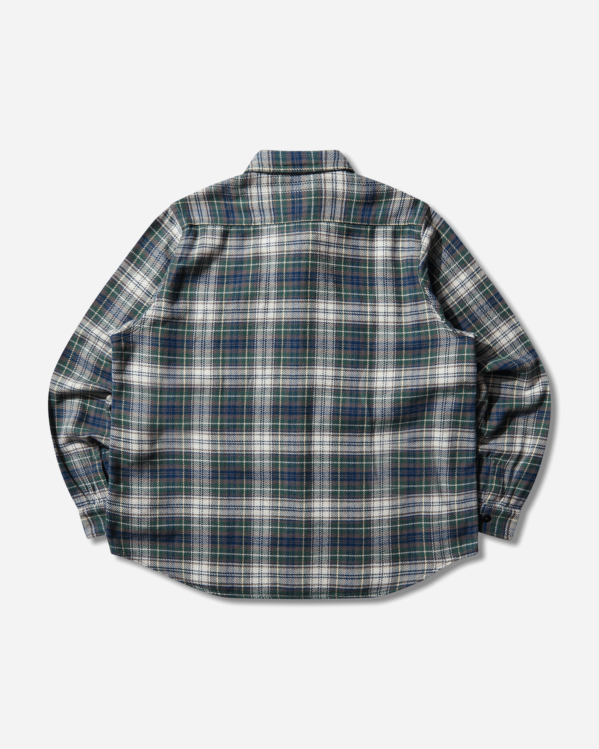 visvim Larrikan Check L/S Green Shirts Longsleeve Shirt 0126105011014 1