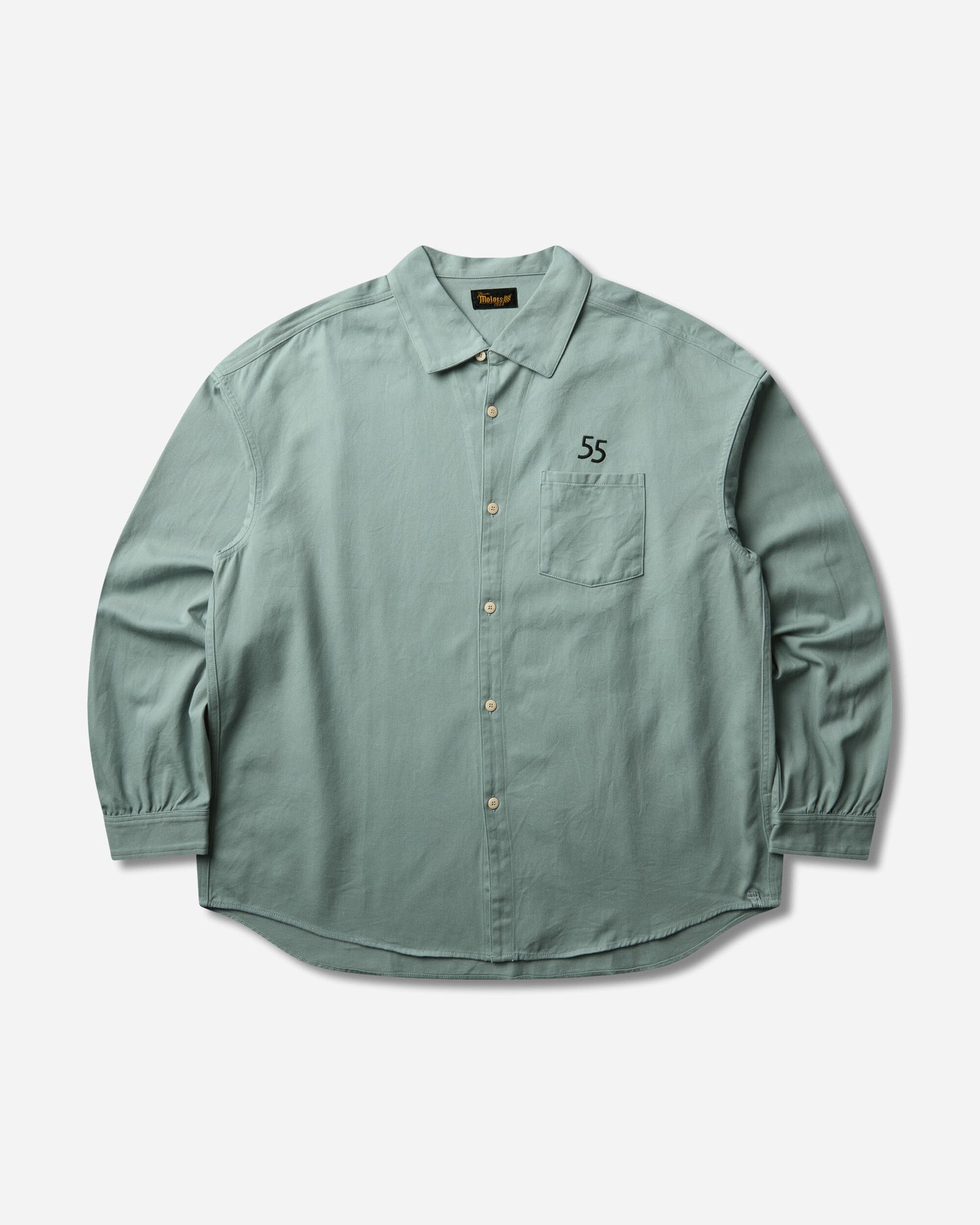 visvim Palmer L/S Lt.Green Shirts Longsleeve Shirt 0125305011004 2