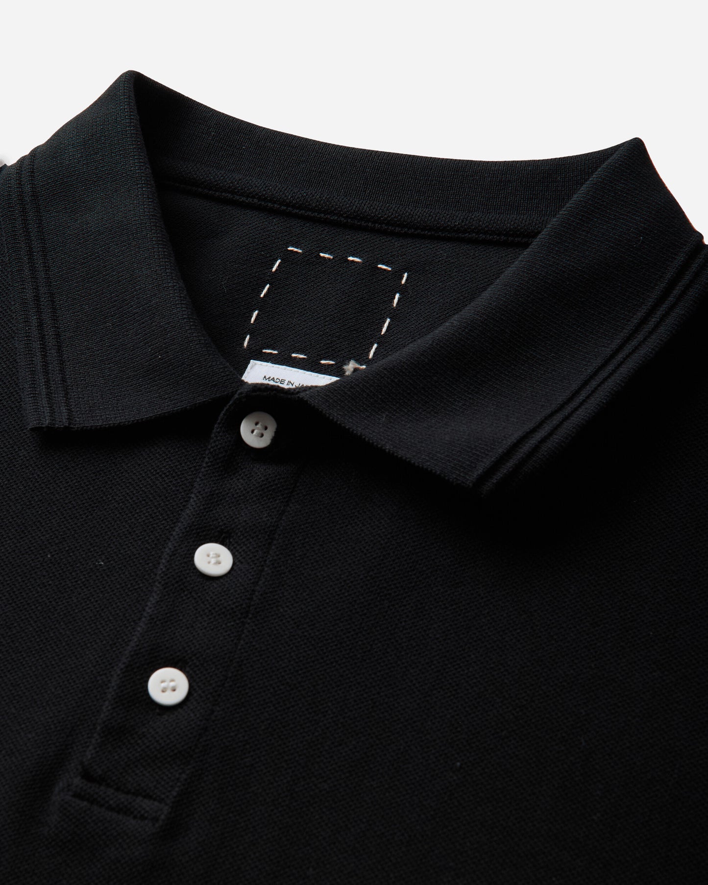 visvim Mondo Weller S/S Black T-Shirts Polo 0126305010003 BLACK