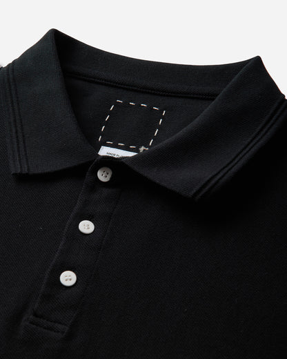 visvim Mondo Weller S/S Black T-Shirts Polo 0126305010003 BLACK