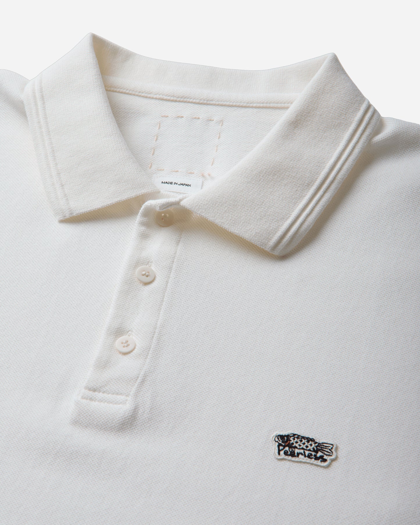 visvim Mondo Weller S/S Off White T-Shirts Polo 0126305010003 OFFWHITE