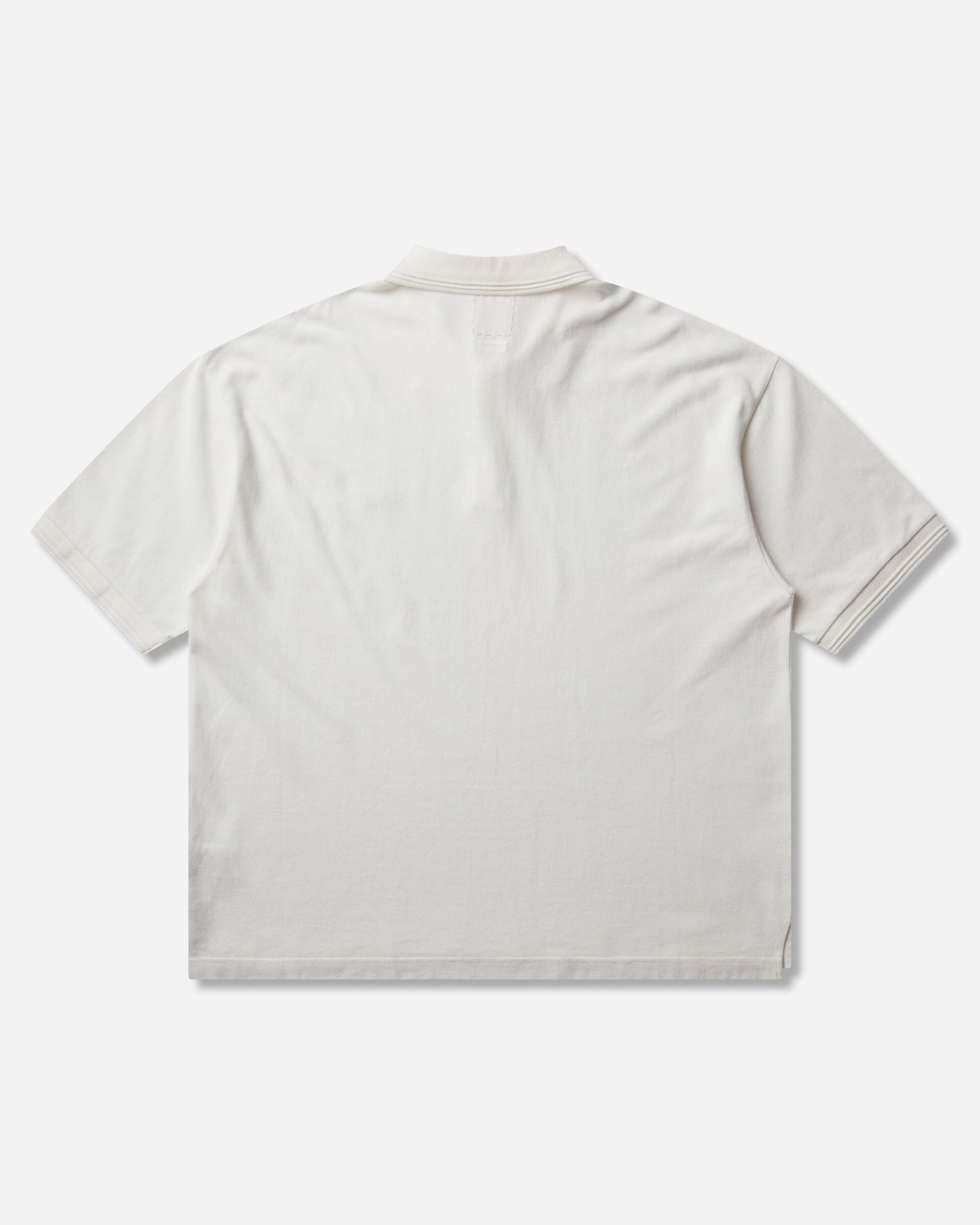 visvim Mondo Weller S/S Off White T-Shirts Polo 0126305010003 OFFWHITE
