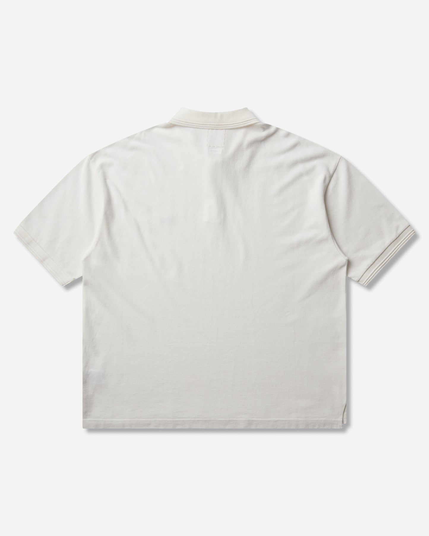 visvim Mondo Weller S/S Off White T-Shirts Polo 0126305010003 OFFWHITE