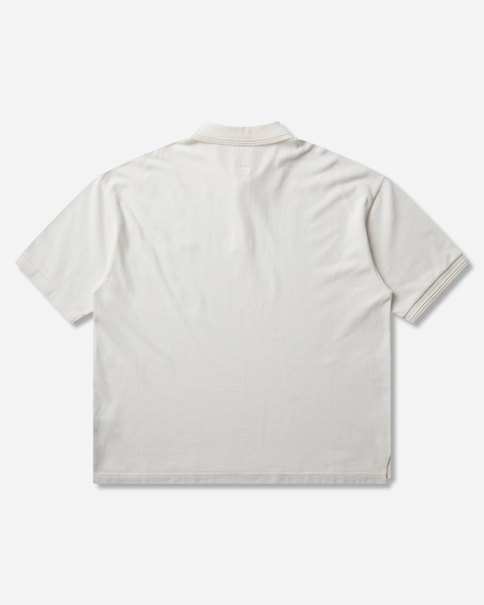 visvim Mondo Weller S/S Off White T-Shirts Polo 0126305010003 OFFWHITE