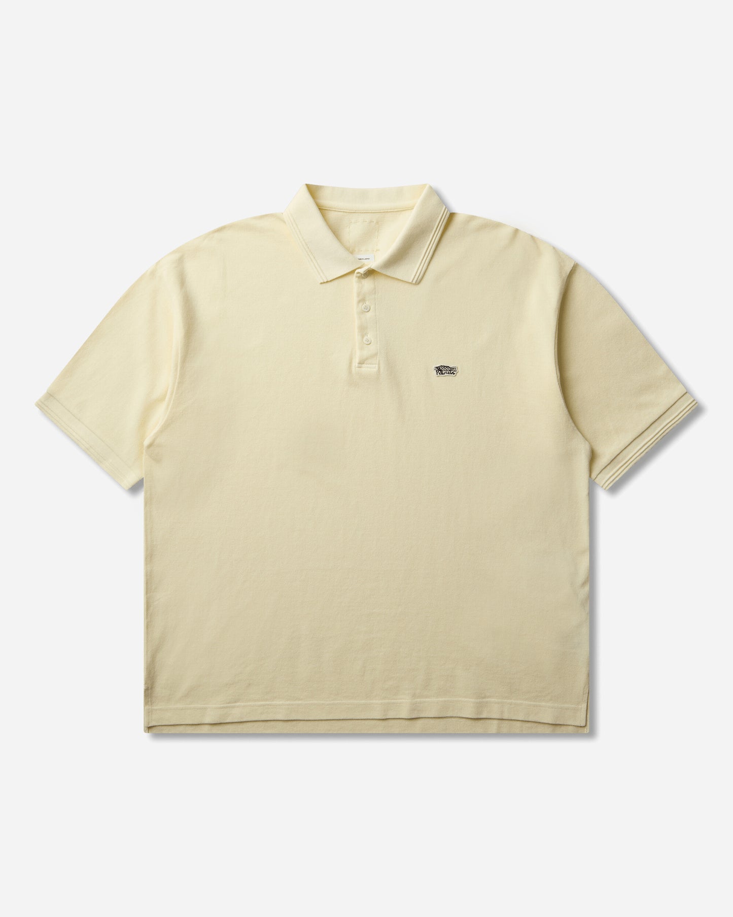 visvim Mondo Weller S/S Lt Yellow T-Shirts Polo 0126305010003 LTYELLOW