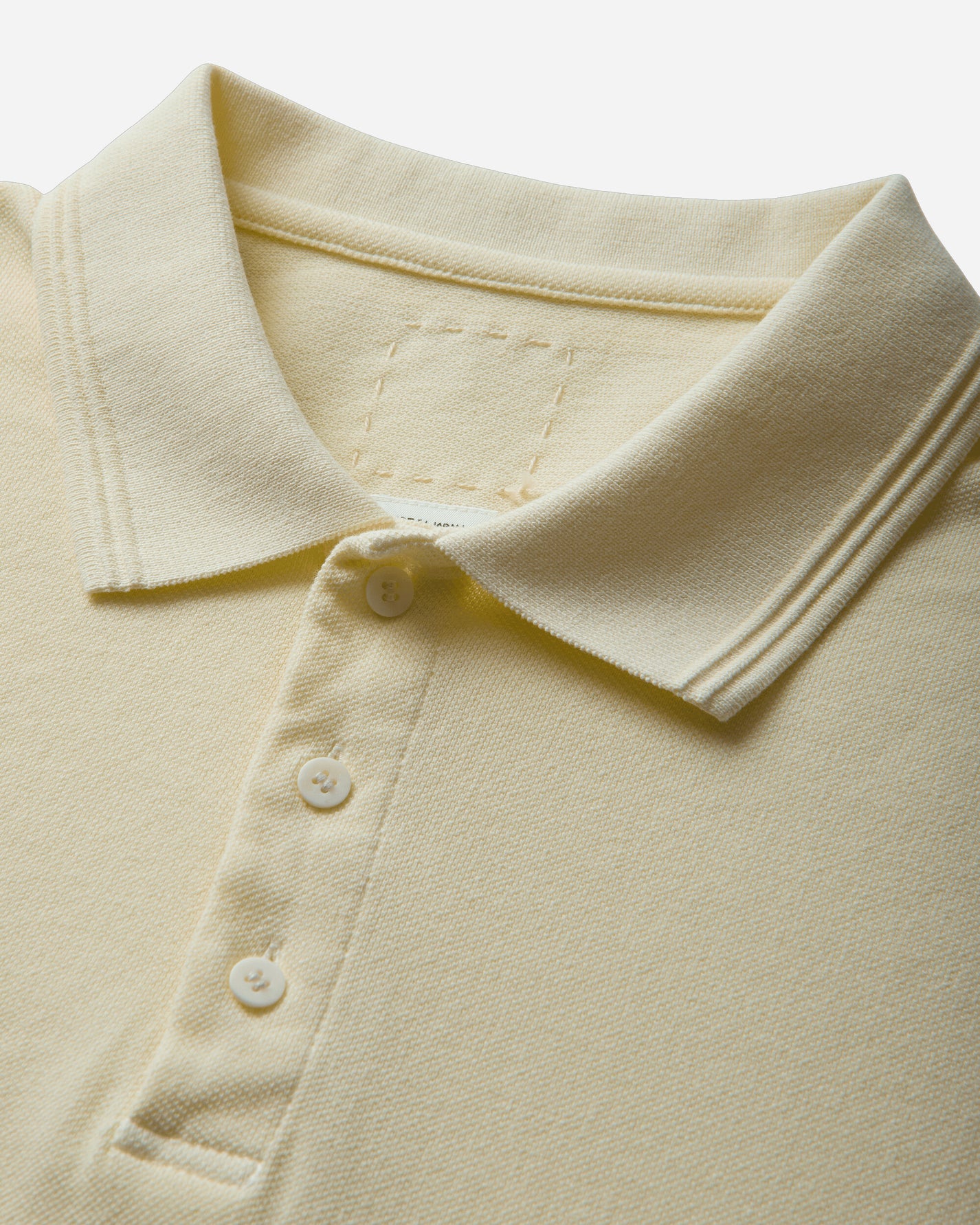 visvim Mondo Weller S/S Lt Yellow T-Shirts Polo 0126305010003 LTYELLOW