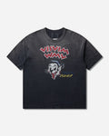 visvim Jumbo Tee S/S Btl Dmgd Black T-Shirts Shortsleeve 0126305010001 BLACK