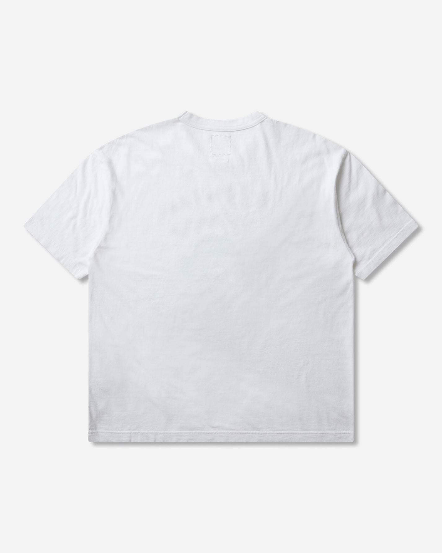 visvim Jumbo Tee S/S Btl Dmgd White T-Shirts Shortsleeve 0126305010001 WHITE