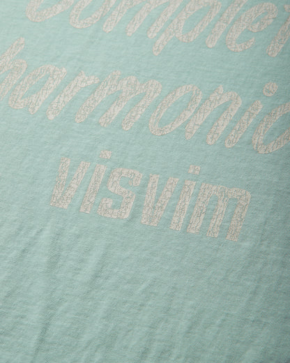 visvim Jumbo Tee S/S Dmgd Lt Green T-Shirts Shortsleeve 0126305010002 LTGREEN