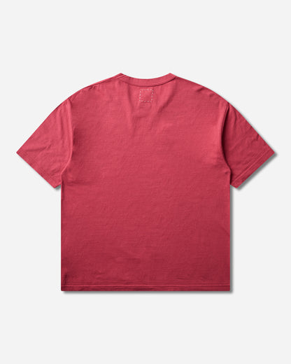 visvim Jumbo Tee S/S Dmgd Red T-Shirts Shortsleeve 0126305010002 RED
