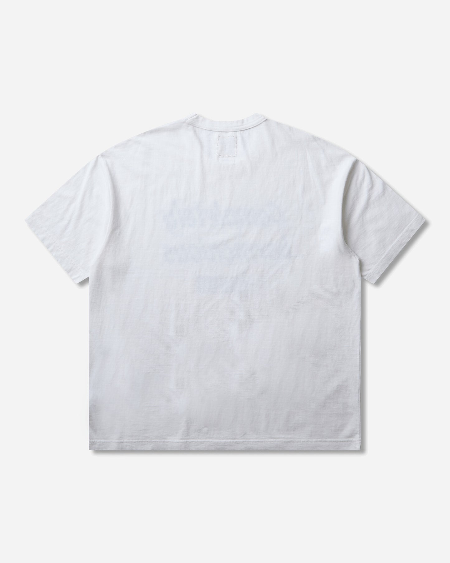visvim Jumbo Tee S/S Dmgd White T-Shirts Shortsleeve 0126305010002 WHITE