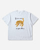 visvim Jumbo Tee S/S Tiger Man White T-Shirts Shortsleeve 0126205010025 WHT