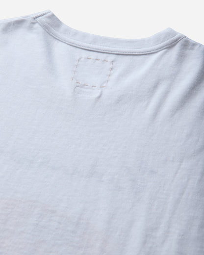 visvim Jumbo Tee S/S Tiger Man White T-Shirts Shortsleeve 0126205010025 WHT