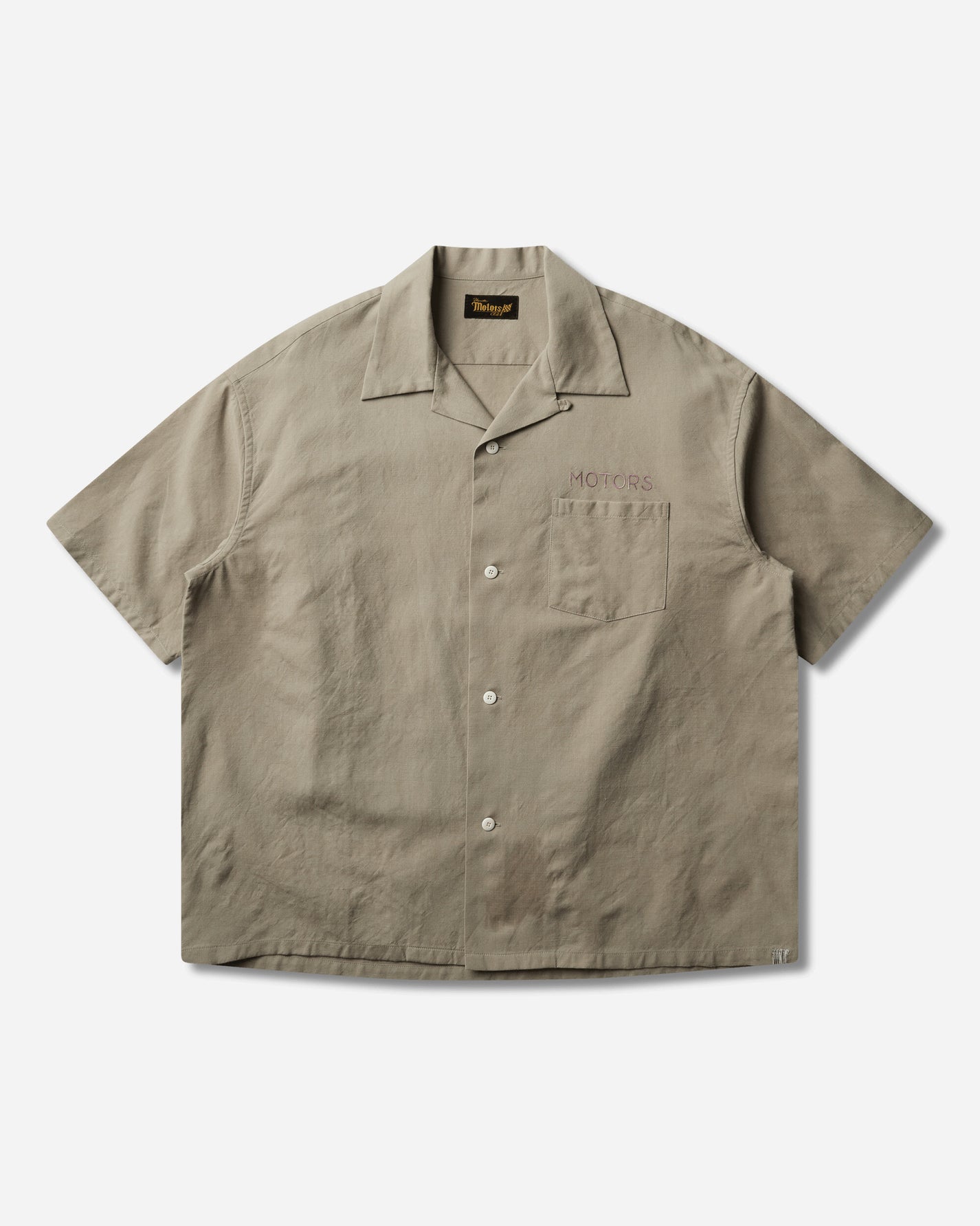 visvim Crosby Shirt S/S Beige Shirts Shortsleeve Shirt 0125305011005 2