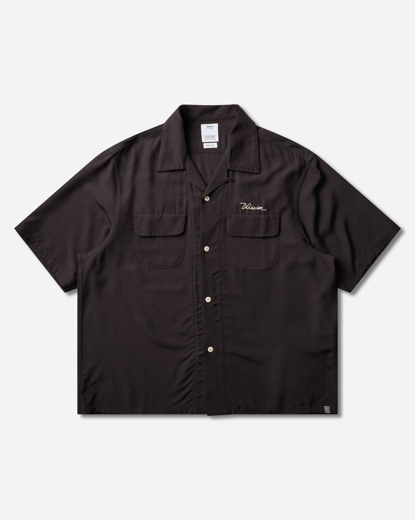 visvim Keesey Shirt S/S Charcoal Shirts Shortsleeve Shirt 0126305011002 CHARCOAL