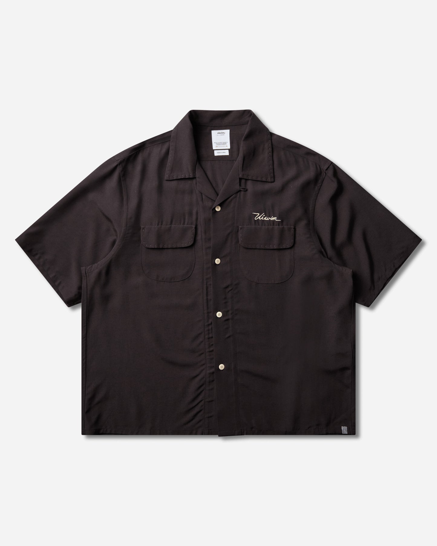 visvim Keesey Shirt S/S Charcoal Shirts Shortsleeve Shirt 0126305011002 CHARCOAL