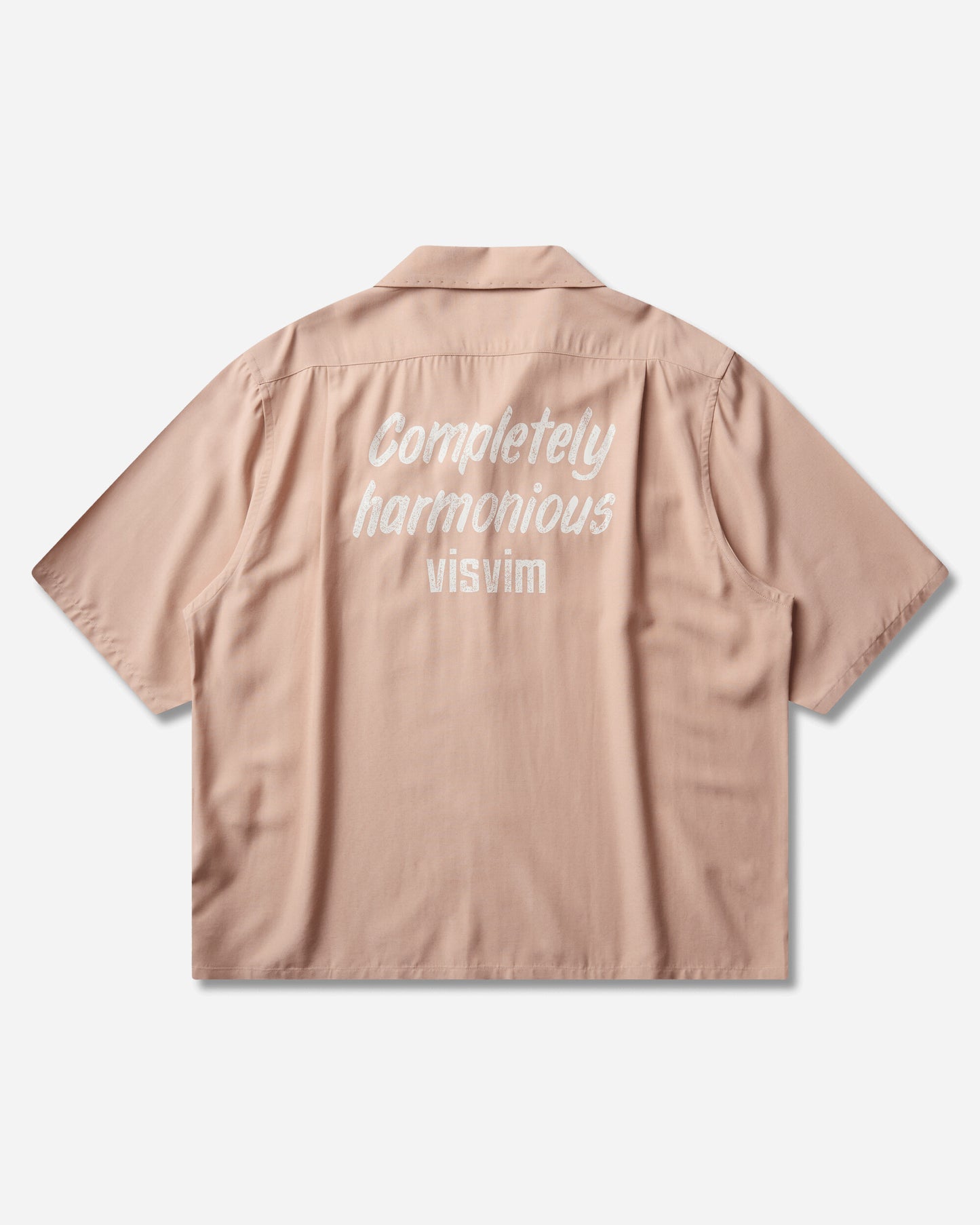 visvim Keesey Shirt S/S Lt Pink Shirts Shortsleeve Shirt 0126305011002 LTPINK
