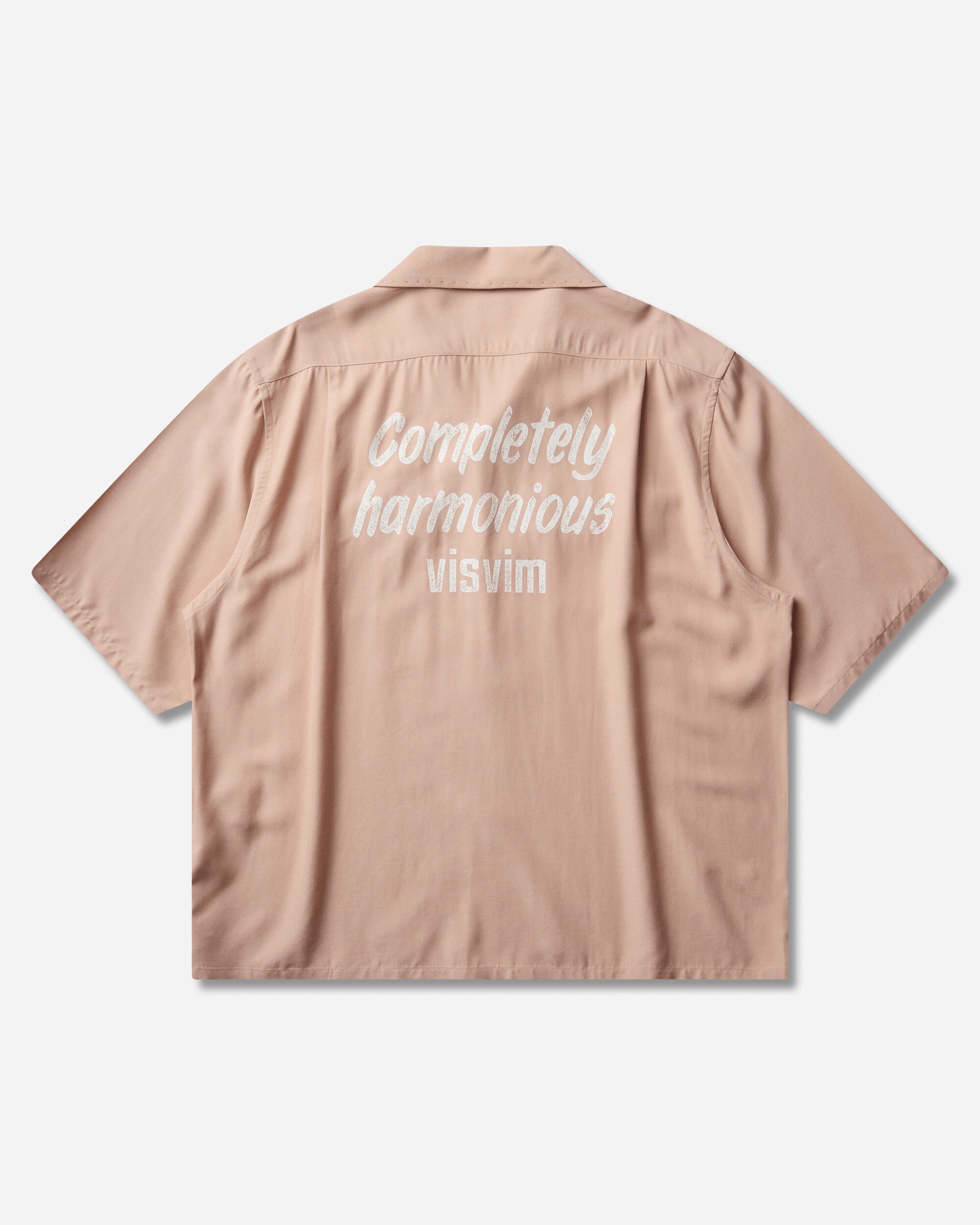 visvim Keesey Shirt S/S Lt Pink Shirts Shortsleeve Shirt 0126305011002 LTPINK