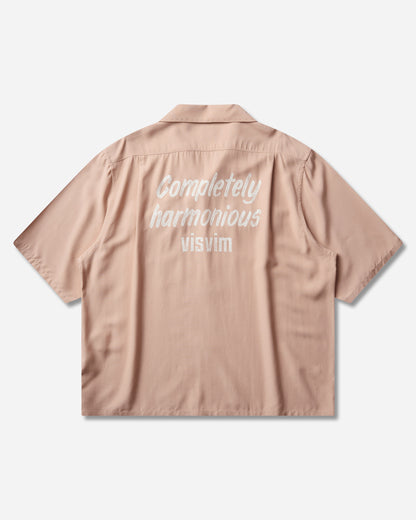 visvim Keesey Shirt S/S Lt Pink Shirts Shortsleeve Shirt 0126305011002 LTPINK