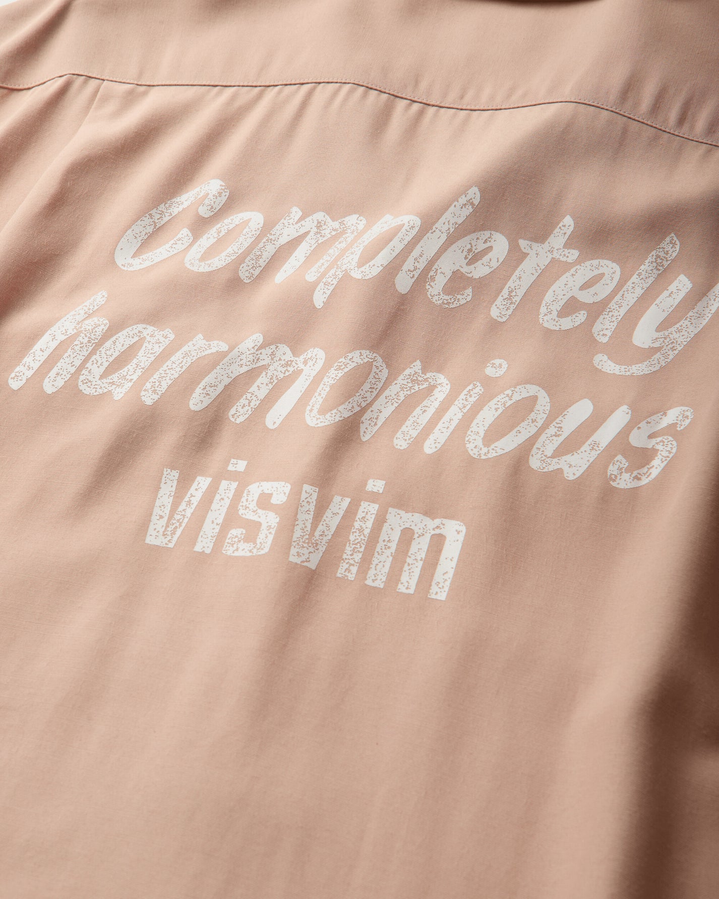 visvim Keesey Shirt S/S Lt Pink Shirts Shortsleeve Shirt 0126305011002 LTPINK