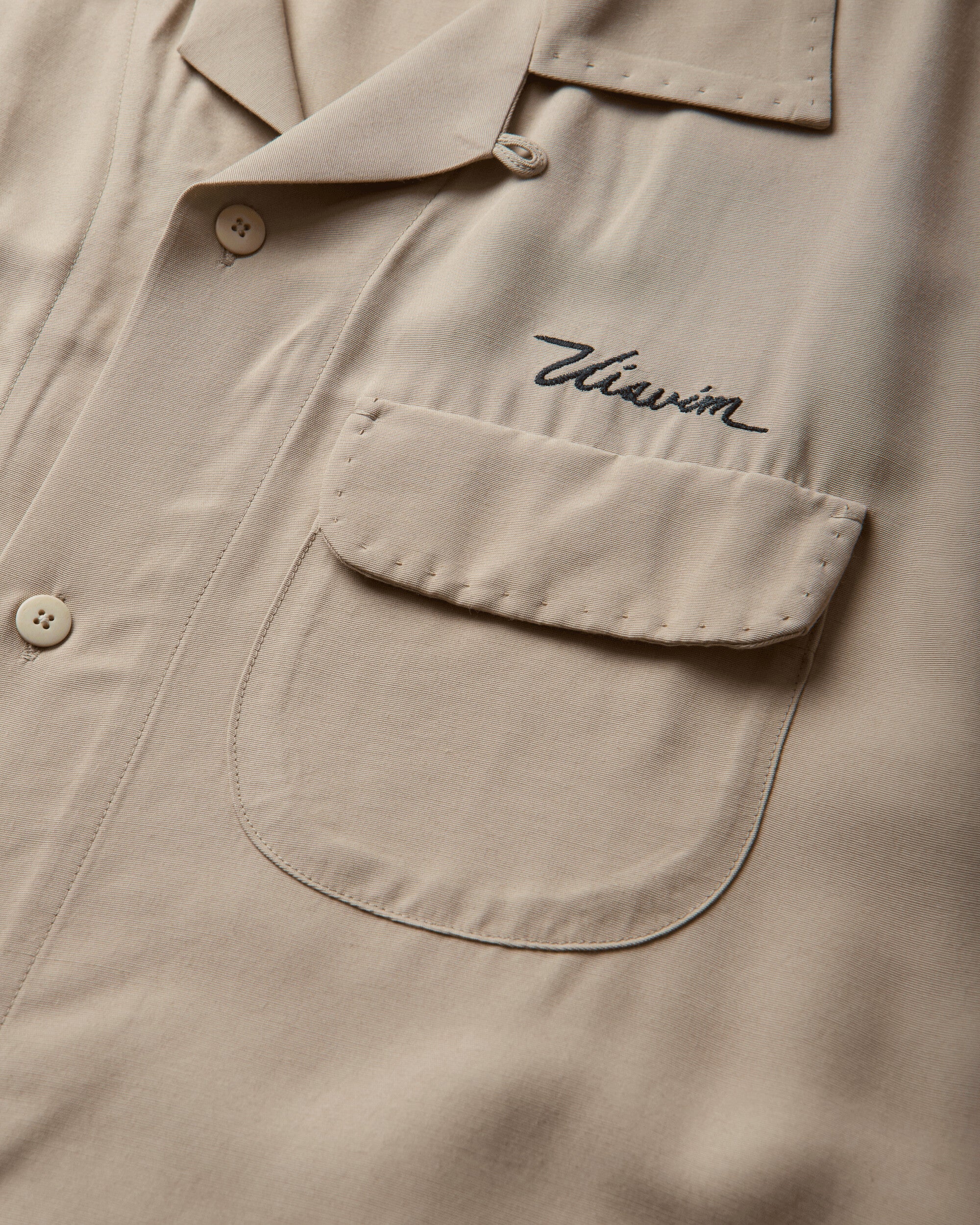 visvim Keesey Shirt S/S Ivory Shirts Shortsleeve Shirt 0126305011002 IVORY