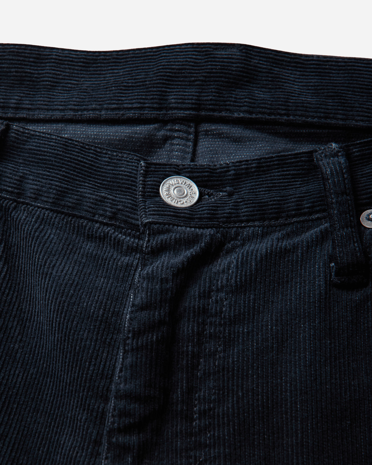 visvim Fluxus 03 Wide Cords Black Pants Trousers 0126205008003 BLK