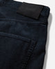 visvim Fluxus 03 Wide Cords Black Pants Trousers 0126205008003 BLK